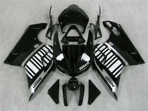 Motorcycle Fairings Kit - Ducati 1198 1098 848 Evo Barcode Fairings | ND848-20