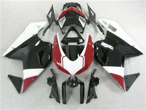 Motorcycle Fairings Kit - Ducati 1198 1098 848 Evo Red/White/Black Fairings | ND848-7