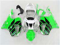 Motorcycle Fairings Kit - Honda VTR 1000 / RC 51 / RVT 1000 Bright Green OEM Style Fairings | NH10006-27