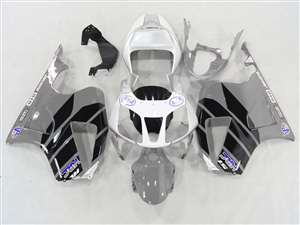 Motorcycle Fairings Kit - Honda VTR 1000 / RC 51 / RVT 1000 Silver/Black Fairings | NH10006-29