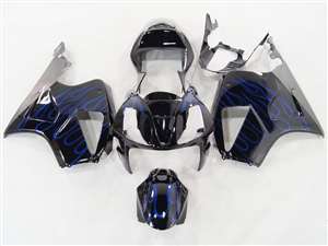 Motorcycle Fairings Kit - Honda VTR 1000 / RC 51 / RVT 1000 Blue Flame Fairings | NH10006-35
