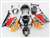 Motorcycle Fairings Kit - Honda VTR 1000 / RC 51 / RVT 1000 Repsol Fairings | NH10006-9