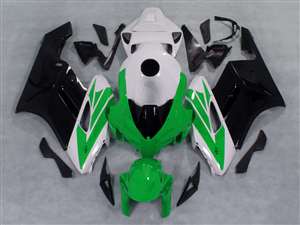 Motorcycle Fairings Kit - 2004-2005 Honda CBR 1000RR Green/White/Black Fairings | NH10405-28