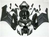Motorcycle Fairings Kit - 2004-2005 Honda CBR 1000RR Matte/Gloss Black Fairings | NH10405-4