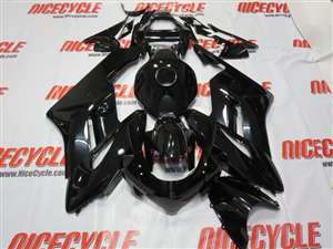 Motorcycle Fairings Kit - 2004-2005 Honda CBR 1000RR Motorcycle Glossy Black Fairings | NH10405-54