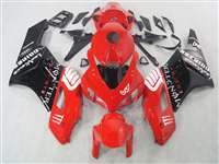 Motorcycle Fairings Kit - 2004-2005 Honda CBR 1000RR Red/Black Fairings | NH10405-61