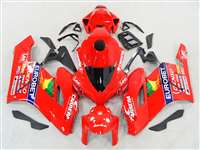 Motorcycle Fairings Kit - 2004-2005 Honda CBR 1000RR Red Eurobet Fairings | NH10405-95