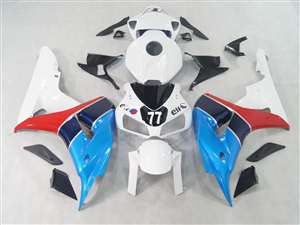 Motorcycle Fairings Kit - 2006-2007 Honda CBR 1000RR Blue/Red Fairings | NH10607-50