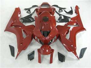 Motorcycle Fairings Kit - 2006-2007 Honda CBR 1000RR Deep Red Fairings | NH10607-57