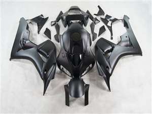 Motorcycle Fairings Kit - 2006-2007 Honda CBR 1000RR Satin Black Fairings | NH10607-59