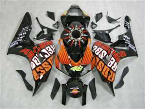 Motorcycle Fairings Kit - 2006-2007 Honda CBR 1000RR Rossi Repsol Fairings | NH10607-8