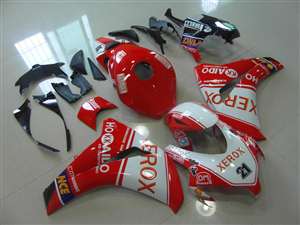 Motorcycle Fairings Kit - 2008-2011 Honda CBR 1000RR Xerox Motorcycle Fairings | NH10811-18