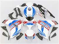 Motorcycle Fairings Kit - 2008-2011 Honda CBR 1000RR White/Blue Castrol Motorcycle Fairings | NH10811-51