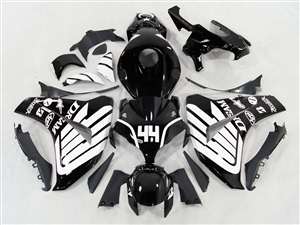 Motorcycle Fairings Kit - 2008-2011 Honda CBR 1000RR Black DREAM Motorcycle Fairings | NH10811-61