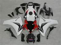 Motorcycle Fairings Kit - 2008-2011 Honda CBR 1000RR White/Red OEM Style Fairings | NH10811-7