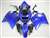 Motorcycle Fairings Kit - Honda CBR 1100XX Blackbird Plasma Blue Fairings | NH19607-3