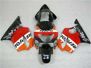 Motorcycle Fairings Kit - 2001-2003 Honda CBR 600 F4i Repsol Style Fairings | NH60103-3