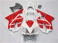 Motorcycle Fairings Kit - 2001-2003 Honda CBR 600 F4i White/Red Fairings | NH60103-35