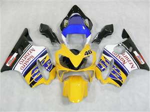 Motorcycle Fairings Kit - 2001-2003 Honda CBR 600 F4i Nastro Azzuro Fairings | NH60103-6