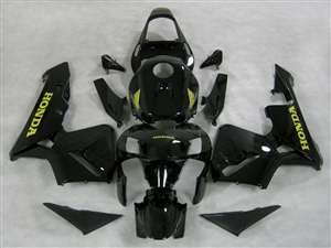 Motorcycle Fairings Kit - Metallic Black 2003-2004 Honda CBR 600RR Motorcycle Fairings | NH60304-51