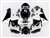 Motorcycle Fairings Kit - Metallic Black 2003-2004 Honda CBR 600RR Motorcycle Fairings | NH60304-78