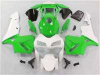 Motorcycle Fairings Kit - 2003-2004 Honda CBR 600RR Killer Green/White Fairings | NH60304-83