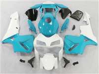 Motorcycle Fairings Kit - 2003-2004 Honda CBR 600RR Super Blue/White Fairings | NH60304-84