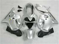 Motorcycle Fairings Kit - 2004-2006 Honda CBR 600 F4i Pure Silver Fairings | NH60406-19