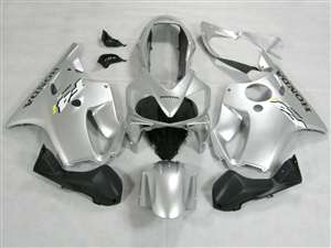 Motorcycle Fairings Kit - 2004-2006 Honda CBR 600 F4i Pure Silver Fairings | NH60406-19