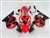 Motorcycle Fairings Kit - Red/Black 2004-2006 Honda CBR 600 F4i Motorcycle Fairings | NH60406-30