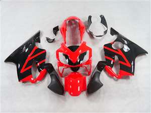 Motorcycle Fairings Kit - Red/Black 2004-2006 Honda CBR 600 F4i Motorcycle Fairings | NH60406-30