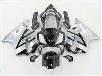 Motorcycle Fairings Kit - Black/Silver 2004-2006 Honda CBR 600 F4i Motorcycle Fairings | NH60406-33