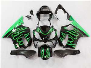 Motorcycle Fairings Kit - 2004-2006 Honda CBR 600 F4i Fire Green Fairings | NH60406-36