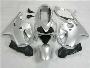 Motorcycle Fairings Kit - 2004-2006 Honda CBR 600 F4i Pure Silver Fairings | NH60406-7