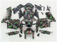 Motorcycle Fairings Kit - 2005-2006 Honda CBR 600RR Brown/Green Camo Fairings | NH60506-107