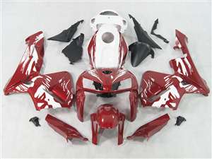 Motorcycle Fairings Kit - 2005-2006 Honda CBR 600RR Red Leila Style Fairings | NH60506-31