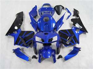 Motorcycle Fairings Kit - 2005-2006 Honda CBR 600RR Metallic Blue Fairings | NH60506-49