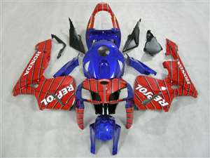 Motorcycle Fairings Kit - Spiderman 2005-2006 Honda CBR 600RR Motorcycle Fairings | NH60506-57