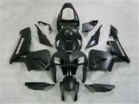 Motorcycle Fairings Kit - 2005-2006 Honda CBR 600RR Black Fairings | NH60506-77