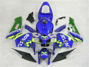 Motorcycle Fairings Kit - 2005-2006 Honda CBR 600RR Movistar Fairings | NH60506-8