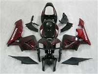 Motorcycle Fairings Kit - Red Flames 2005-2006 Honda CBR 600RR Motorcycle Fairings | NH60506-82