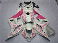 Motorcycle Fairings Kit - 2007-2008 Honda CBR 600RR Pink Flame Fairings | NH60708-30
