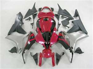 Motorcycle Fairings Kit - 2007-2008 Honda CBR 600RR OEM Style Red/Black Fairings | NH60708-38