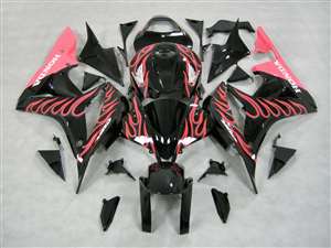 Motorcycle Fairings Kit - 2007-2008 Honda CBR 600RR Pink/Black Fairings | NH60708-45