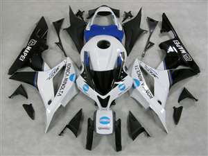 Motorcycle Fairings Kit - 2007-2008 Honda CBR 600RR Konica Minolta Fairings | NH60708-55