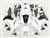 Motorcycle Fairings Kit - Arctic White 2007-2008 Honda CBR 600RR Fairings | NH60708-70