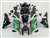 Motorcycle Fairings Kit - Two Brothers Green 2007-2008 Honda CBR 600RR Fairings | NH60708-74