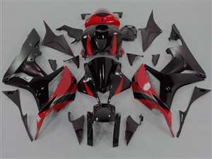 Motorcycle Fairings Kit - 2007-2008 Honda CBR 600RR OEM Style Red/Black Fairings | NH60708-78