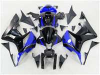 Motorcycle Fairings Kit - 2007-2008 Honda CBR 600RR Blue/Black Fairings | NH60708-79