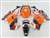 Motorcycle Fairings Kit - 1991-1994 Honda CBR 600 F2 Repsol Orange Fairings | NH69194-10